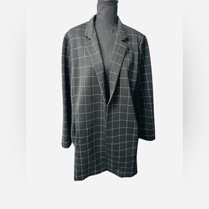 Chico's Black and White Patterned Jacket
